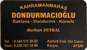 AFŞİN DONDURMACIOĞLU